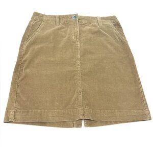 George Tan Corduroy Skirt Size 8